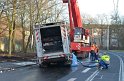 VU Muellwagen umgestuerzt Koeln Buchforst Heidelbergerstr P216